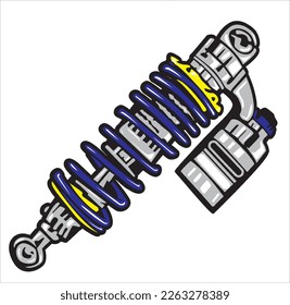 shockbreaker in vector art style