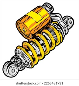 shockbreaker in vector art style