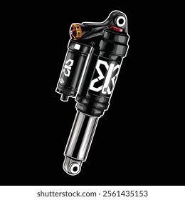 shockbreaker in vector art style