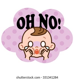 Shocked baby