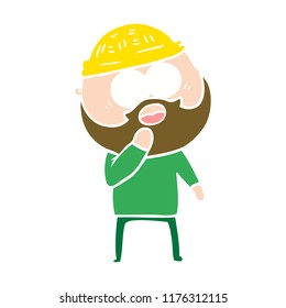 shocked bearded man