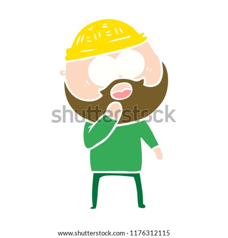 shocked bearded man