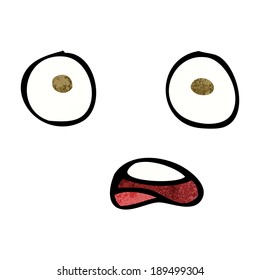 shocked cartoon face