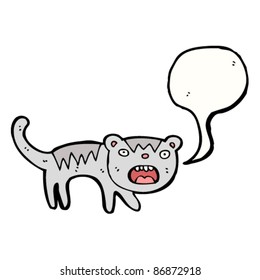 shocked cat cartoon