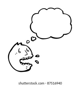 shocked face cartoon