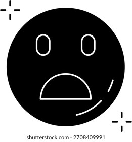 Diseño de ícono de Vector de línea impactada