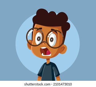 
Shocked Panicked Little Boy Vector Cartoon Illustration
Emotive started child reacting in a negative way screaming with fear
