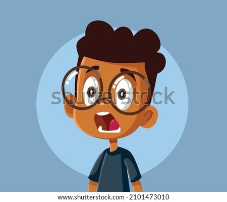 
Shocked Panicked Little Boy Vector Cartoon Illustration
Emotive started child reacting in a negative way screaming with fear
