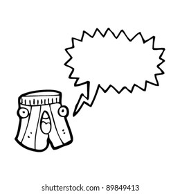 shocked underpants cartoon character