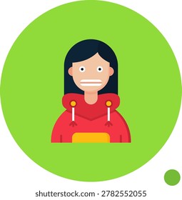 Shocked vector Icon Design Illustration