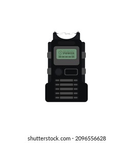 Schutzschreiber. Taser ist eine elektrische Waffe. Sicherheitsgegenstand. Arbeitsgerät.