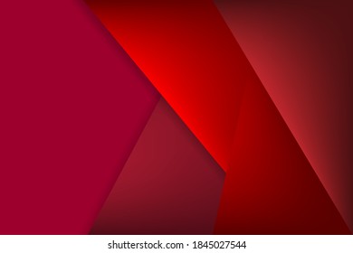 Shodowy Red background vector overlap layer on dark space for background design