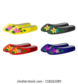 zapato de Asia