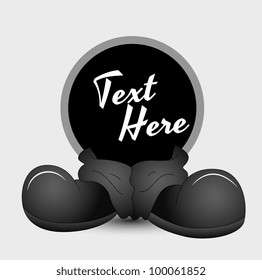 Shoe Banner Vector Template