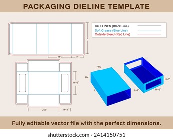 Shoe Box, Match Box Template design, Vector File and 3d box, Editable Vector File,
