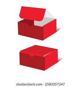 Shoe Box template, With 3D 10x8x5 inch, Vector File