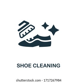 Shoe Cleaning icon. Simple illustration from laundry collection. Creative Shoe Cleaning icon for web design, templates, infographics and more