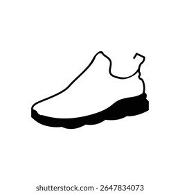 Schuh-Design-Symbol Vecktor Illustrator