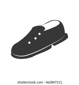 shoe fashion cloth icon. Shopping commerce concept. Isolated and flat illustration. Vector graphic