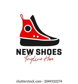 shoe fashion inspiration illustration logo design