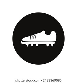 shoe for football line art