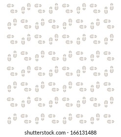 shoe footprints background 