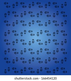 shoe footprints background 