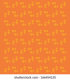 shoe footprints background 