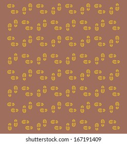 shoe footprints background 