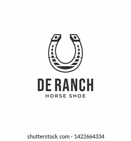 Shoe Horse Cowboy Ranch logo design