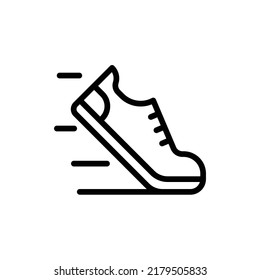 Shoe Icon Line Art Style Design Stock Vector (Royalty Free) 2179505833 ...
