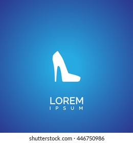 shoe icon. shoe logo
