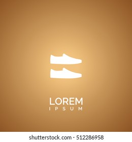 shoe icon. shoe logo