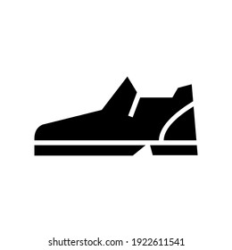 shoe icon or logo isolated sign symbol vector illustration - high quality black style vector icons
