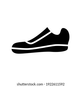 shoe icon or logo isolated sign symbol vector illustration - high quality black style vector icons
