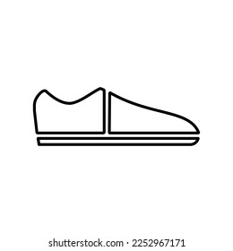 Shoe icon on white background.