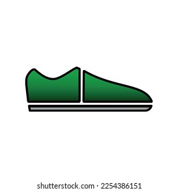 Shoe icon on white background.