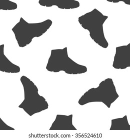 Shoe Icon on White Background. Vector illustration