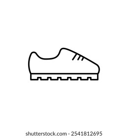 Shoe icon Outline vector for web ui