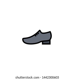 shoe icon sign signifier vector