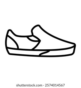 shoe icon, simple flat style, vector illustration symbol sign logo template pictogram, for ui or ux isolated on white for mobile app, editable	