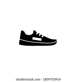 Shoe icon symbol vector on white background