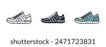 Shoe Icon theme symbol vector illustration isolated on white background