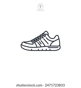 Shoe Icon theme symbol vector illustration isolated on white background