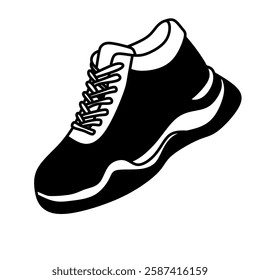 Shoe Icon theme symbol vector illustration isolated on white background