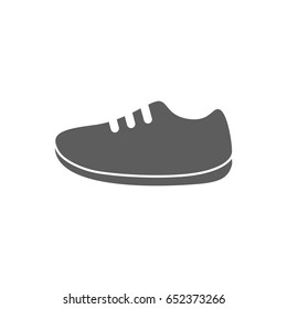 Shoe icon in trendy flat style isolated on white background. Symbol for your web site design, logo, app, UI. Vector illustration, EPS