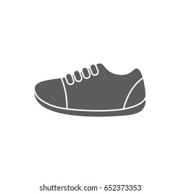 Shoe icon in trendy flat style isolated on white background. Symbol for your web site design, logo, app, UI. Vector illustration, EPS