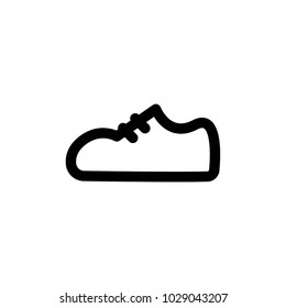 shoe icon vector