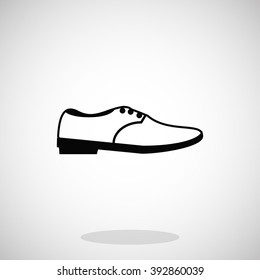 shoe icon vector