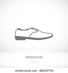 shoe icon vector, vector best flat icon, EPS